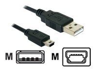 Kábel USB - USB (M) na mini-USB typ B (M) - 70 cm