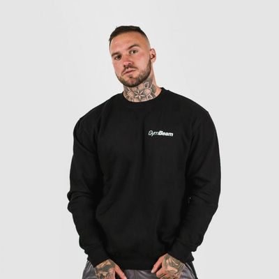 Mikina PRO Jumper Black - GymBeam, veľkosť L