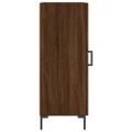 vidaXL Komoda hnedý dub 34,5x34x90 cm spracované drevo