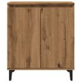VidaXL Príborník Artisan Dub 60x35x70 cm Engineered Wood