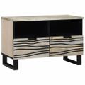 vidaXL TV jednotky 70 x 33 x 46 cm Biela Kompozitné drevo