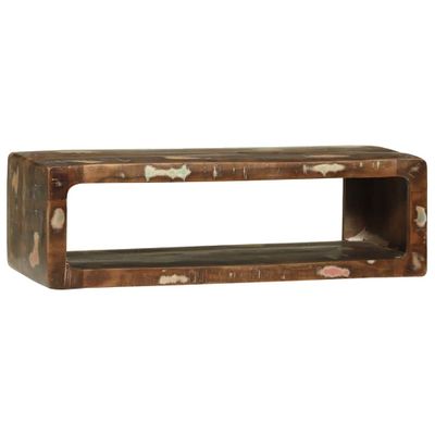 vidaXL TV skrinka Viacfarebný 80 x 30 x 25 cm Recyklovaný masív