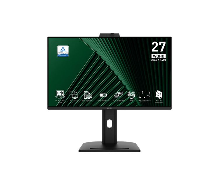 MSI Pro/MP275QPDG/27''/IPS/QHD/100Hz/1ms/Black/2R