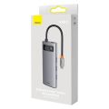 Rozbočovač 4v1 Baseus Metal Gleam Series, USB-C na 4x USB 3.0
