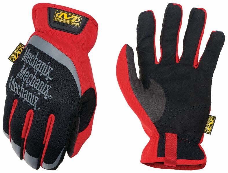 Mechanix FastFit Red pracovné rukavice XL (MFF-02-011) čierna/červená