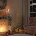 vidaXL LED vianočný stromček 100 LED teplá biela 150 cm