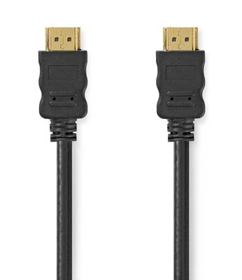 NEDIS High Speed HDMI 2.0 kabel s ethernetem/ 4K@60Hz/ zlacené konektory HDMI-HDMI/ černý/ bulk/ 15m