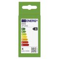 LED žiarovka Filament Mini Globe A CLASS / E14 / 3,8 W (60 W) / 806 lm / teplá biela