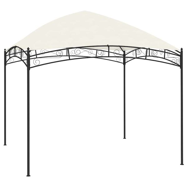vidaXL Záhradný altánok krémový 3x3 m 180 g/m²