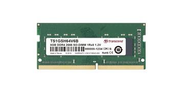 Transcend pamäť 8GB SODIMM DDR4 2666 1Rx8 CL19