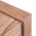 vidaXL Konzolový stolík 90x35x75 cm teakový masív