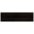 vidaXL Schodiskové stupne 12 ks hnedočierná 90x30x2 cm dubový masív