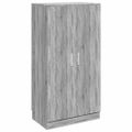 vidaXL Botník sivý sonoma 55x35x108 cm kompozitné drevo