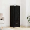 vidaXL Highboard Čierny dub 36 x 35.5 x 103.5 cm Kompozitné drevo