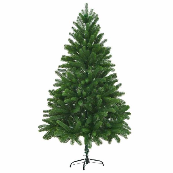 vidaXL Umelý vianočný stromček, realistické ihličie 180 cm, zelený