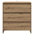 vidaXL Komoda dub artisan 70x41x75 cm spracované drevo
