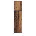vidaXL Knižnica 40 x 30 x 121 cm Kompozitné drevo Staré drevo