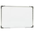 vidaXL Magnetická tabuľa stierateľná za sucha biela 50x35 cm oceľ