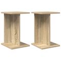 vidaXL Stojan na rastliny 2 ks Dub sonoma 25 x 25,5 x 40,5 cm