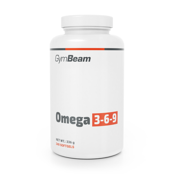 Omega 3-6-9 - GymBeam, 360 kaps.