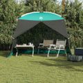 vidaXL Stan s moskytiérou so strechou Morská zelená 320 x 320 x 218 cm