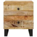 vidaXL Nočné stolíky 2 ks 40x33x46 cm masívne mangovníkové drevo