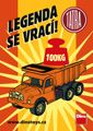 Auto Tatra 148 oranžová plastová