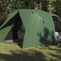 vidaXL Dómový stan pre 6 osôb so strechou Zelená 500 x 314 x 206 cm
