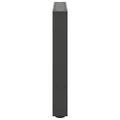 vidaXL Nohy ku konferenčnému stolíku, antracitové, 2 ks, 60 x (42-43) cm, oceľové
