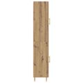 vidaXL Highboard 2 ks Remeselný dub 34,5 x 34 x 180 cm