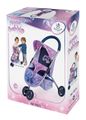 DeCuevas 90276 Športový kočík pre bábiky trojkolesový Magic Bubble 2024 - 55 cm