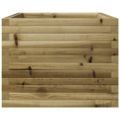 vidaXL Záhradný kvetináč 60x60x49,5 cm impregnovaná borovica