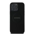 Puzdro Guess pre iPhone 16 Pro 6,3" GUHMP16LPSAHMCK čierne tvrdé puzdro Saffiano Classic Logo MagSafe