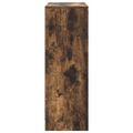 vidaXL Komoda so zásuvkami a dvierkami, tmavý dub 73x31x90 cm