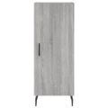 vidaXL Komoda sivý dub sonoma 34,5x34x90 cm spracované drevo