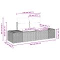 vidaXL Sada pohoviek 8 ks Beige a svetlo šedá polyratan