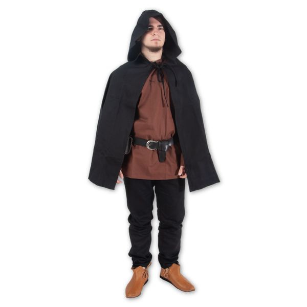 Plášť Hobit čierny