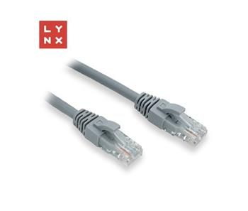 LYNX UTP patch kabel Cat6, PVC, 10m, šedý