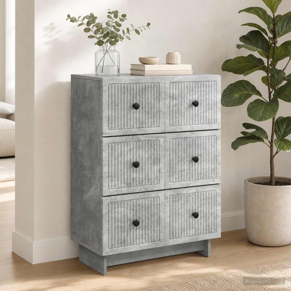 vidaXL Zásuvkový kabinet 66 x 34,5 x 90 cm Kompozitné drevo