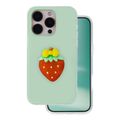 Puzdro Fruit 2v1 pre iPhone 16 Pro 6,3" zelená