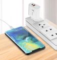 Wall charger t-phox glory 45W usb/usb-c white