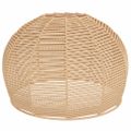 vidaXL Tienidlo na stropnú lampu Ø36x26 cm železo a papier