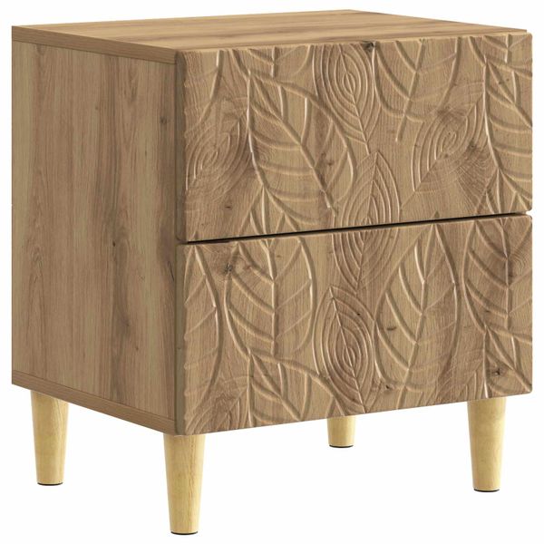 vidaXL Nočný stolík Dub artisan 43 x 34,5 x 48 cm Kompozitné drevo