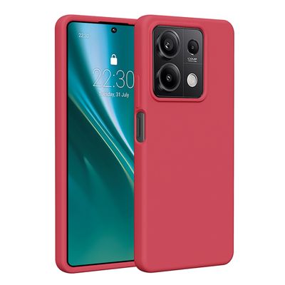 Silikónové puzdro Etteri pre Xiaomi Redmi Note 13 5G malinová