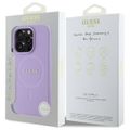 Guess puzdro pre iPhone 16 Pro Max 6,9" GUHMP16XPSAHMCU Saffiano fialová MagSafe