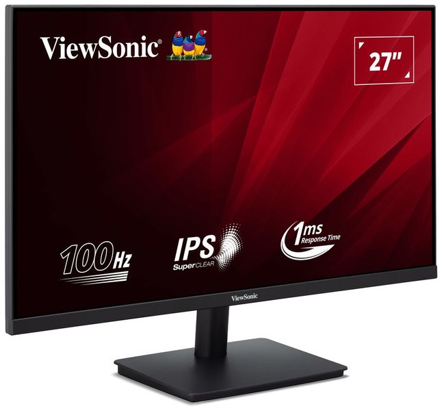 ViewSonic VA270-H-2 27" 16:9 (27") 1920 x 1080 SuperClear® IPS monitor, VGA and HDMI LED monitor, 27", IPS, 1920×1080, 16:9, 100Hz, 1ms, 300cd/m2, HDMI, VGA, VESA, en. tr. E, cerný