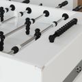 vidaXL Stolný futbal Biely 146,5 x 74 x 85 cm Kompozitné drevo