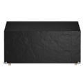 vidaXL Kryt na záhradnú lavicu 12 očiek 210x70x70/88 cm, polyetylén