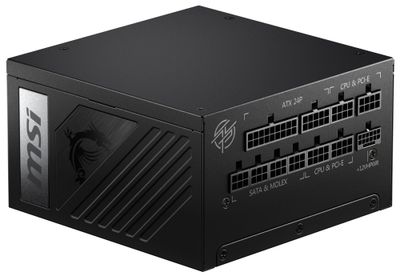 Zdroj MSI MPG A1000G PCIE5/ 1000W/ ATX3.1/ aktivný PFC/ 10 rokov záruky/ ventilátor 135 mm/ plne modulárny/ 80PLUS Gold Zdroj, ATX, 1000W, aktivný PFC, ventilátor 135 mm, odpojitelné kable, 80PLUS Gold, 10 rokov záruky