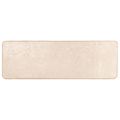 vidaXL Behúň MARSA Krémová 50 x 100 cm Polyester a PVC